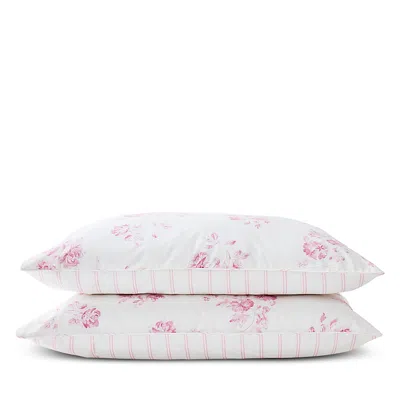 Christy Roses King Sham, Pair In Pink