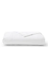 Christy Scallop Edge Luxury Cotton Sateen Flat Sheets In White