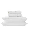 Christy Scallop Sheet Set, Queen In White