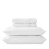 Christy Scallop Sheet Set, Queen In White
