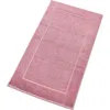 Christy Supreme 1000gsm Extra Absorbent Cotton Bath Mat In Blush