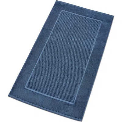 Christy Supreme 1000gsm Extra Absorbent Cotton Bath Mat In Deep Sea