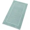 Christy Supreme 1000gsm Extra Absorbent Cotton Bath Mat In Mineral Blue