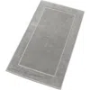 Christy Supreme 1000gsm Extra Absorbent Cotton Bath Mat In Silver