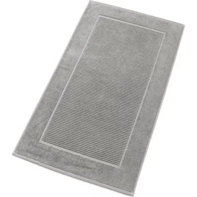 Christy Supreme 1000gsm Extra Absorbent Cotton Bath Mat In Silver