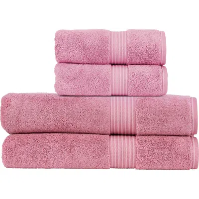 Christy Supreme Hygro Luxury 100% Supima Cotton 4 Piece Bath Sheet Set In Animal Print