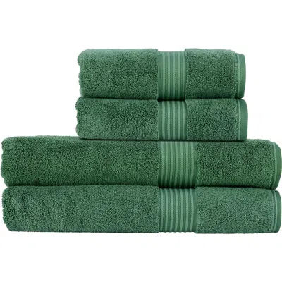 Christy Supreme Hygro Luxury 100% Supima Cotton 4 Piece Bath Sheet Set In Multi