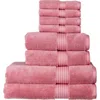Christy Supreme Hygro Luxury 100% Supima Cotton 8 Piece Towel Bale In Pink