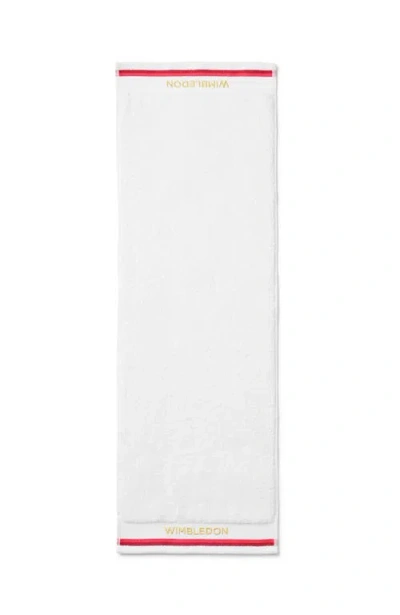 Christy Wimbledon Quick Dry Sports Ribbon Towels In Strawberry
