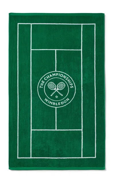 Christy - Wimbledon Tennis Court Towel - Green