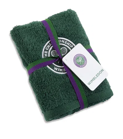 Christy X Wimbledon Guest Towels In Green