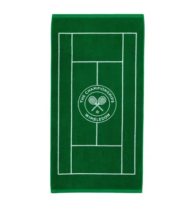 Christy X Wimbledon Tennis Court Bath Towel