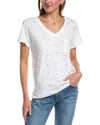 Chrldr All Over Pearl Sweatshirt In White