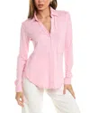 Chrldr Amrat Jersey Blouse In Gold