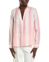 Shop Chrldr Frida Linen-blend Shirt