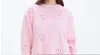 Chrldr Heart Stitch Sweatshirt In Gold