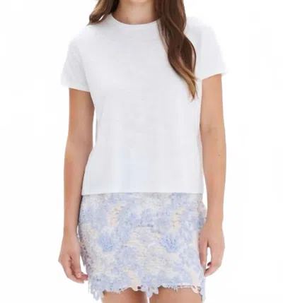 Chrldr Jane Perfect Tee In White