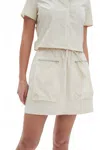 Chrldr Kerra Cargo Skirt In Sand In Beige