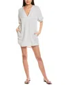 Chrldr Lydia Gauze Dress In Limestone