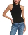 Chrldr Racerback Tank Top In Black