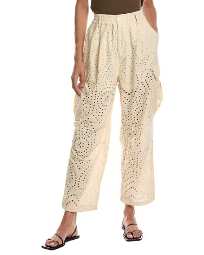 Chrldr Sia Loose Eyelet Cargo Pant