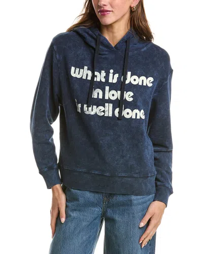 Chrldr What Is Done Hoodie In Blue