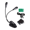 Chromacast Cc-l2 Adjustable Dual Clip-on Light In Black