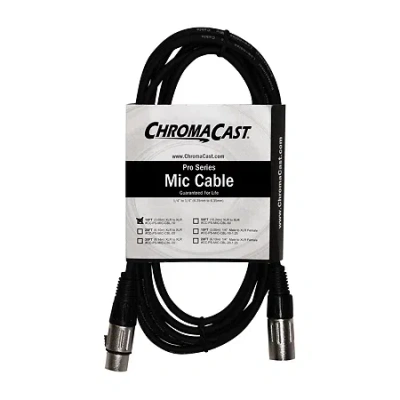 Chromacast Pro Series Mic Cable - 10 Feet In Black