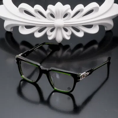 Pre-owned Chrome Hearts - Bulge Glasses In Green
