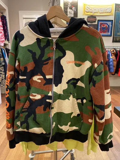 Pre-owned Chrome Hearts - Camouflage Thermal Zip-up