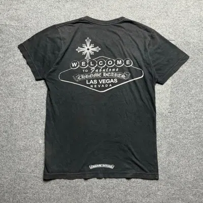 Pre-owned Chrome Hearts - Las Vegas Exclusive Tee In Faded Black