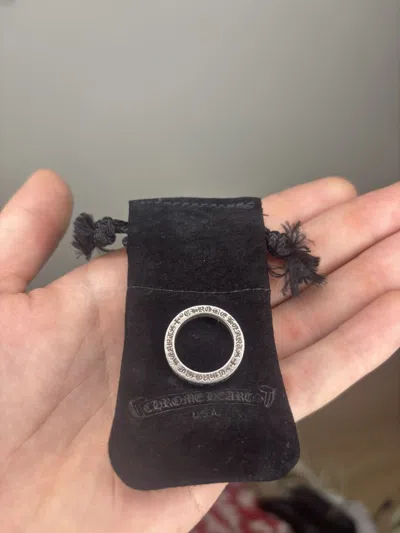 Pre-owned Chrome Hearts 0.925 Silver 2001  Fuck You Ring