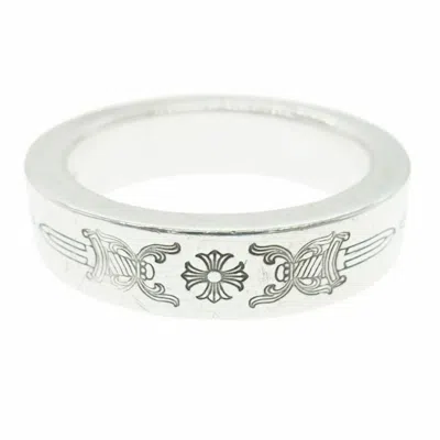 Pre-owned Chrome Hearts 10  Dagger 6mm Spacer Band Ring Silver