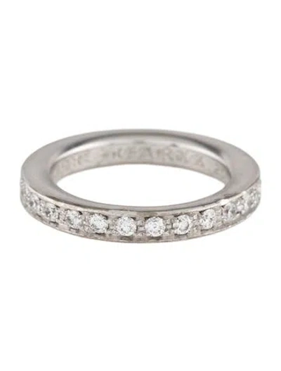 Pre-owned Chrome Hearts 18k Diamond 'true Explicit Love' Eternity Band In Multicolor