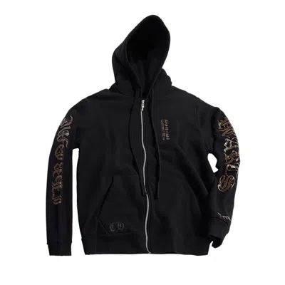 Pre-owned Chrome Hearts 1988 Zip Hoodie 'black'