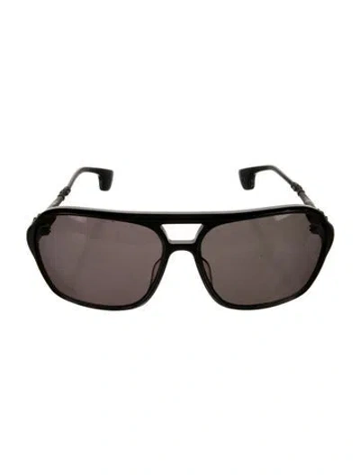 Pre-owned Chrome Hearts 2000's Box Lunch Sunglasses In Black