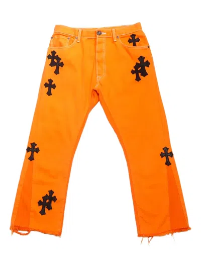 Pre-owned Chrome Hearts 2010s Cotton Trousers