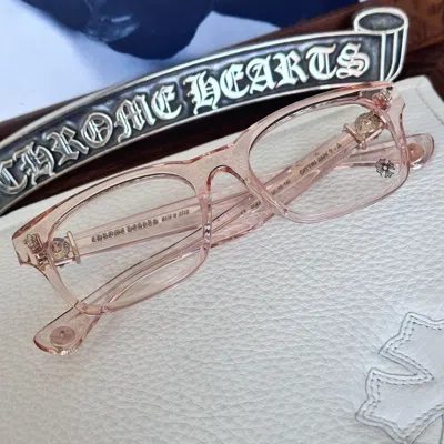 Pre-owned Chrome Hearts 2024 New Gittinany Glasses In Pink