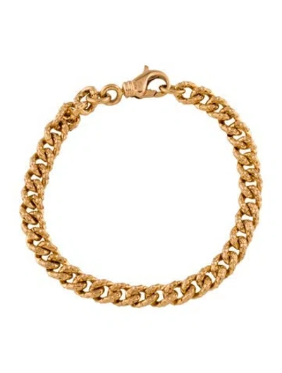 Pre-owned Chrome Hearts 22k Mini Extra Fancy Link Bracelet, 7.5" In Multicolor