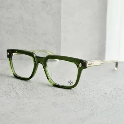 Pre-owned Chrome Hearts Ambidixtrous Glasses In Dark Olive