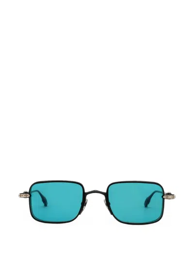 Chrome Hearts Asssolutly Sun Square-frame Sunglasses In Black