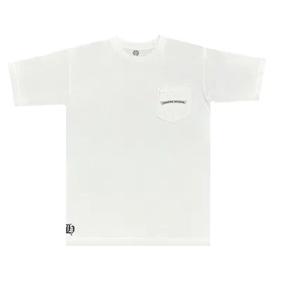Pre-owned Chrome Hearts Back Arch Logo Pocket Tee 'white' | Men's Size Xl