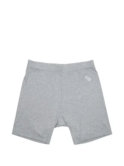 Chrome Hearts Bad Seed Biker Shorts In Grey