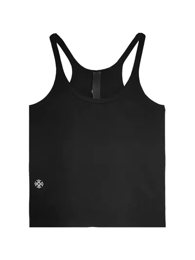 Chrome Hearts Bad Seed Embroidered Ribbed Tank Top In Black