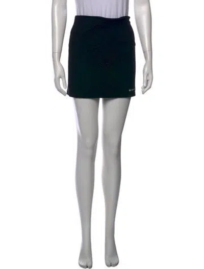 Pre-owned Chrome Hearts Bad Seed Mini Skirt In Black