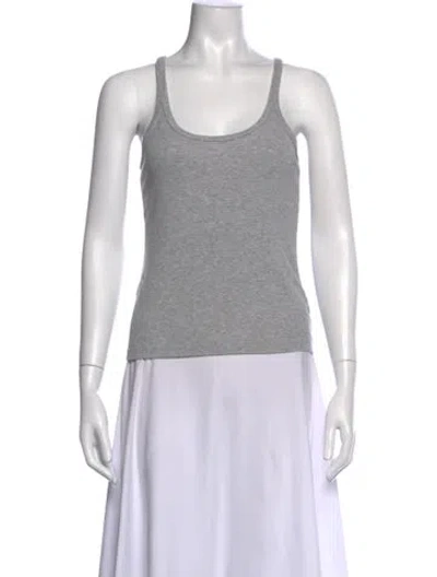 Pre-owned Chrome Hearts Bad Seed Scoop Neck Top In Black