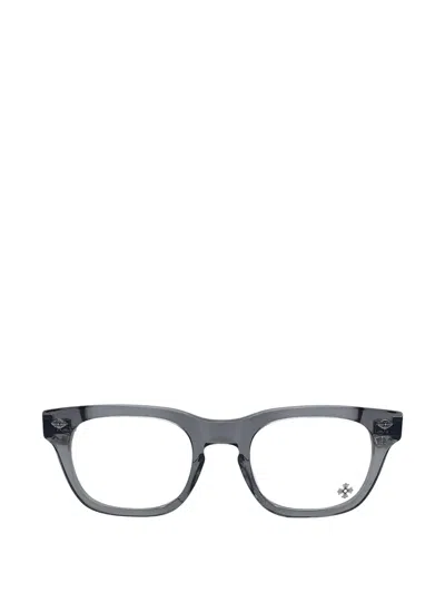 Chrome Hearts Baggins Geometric Glasses In Gray