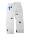 Chrome Hearts Belt Loop Jeans In White