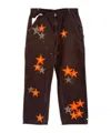 Chrome Hearts Belt Loops Overalls In Brown
