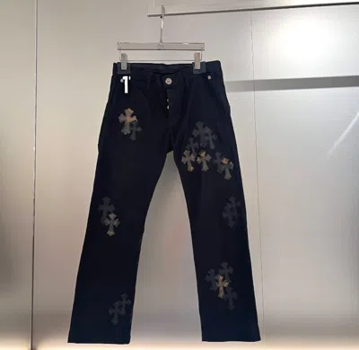 Chrome Hearts Belt Loops Slacks In Black